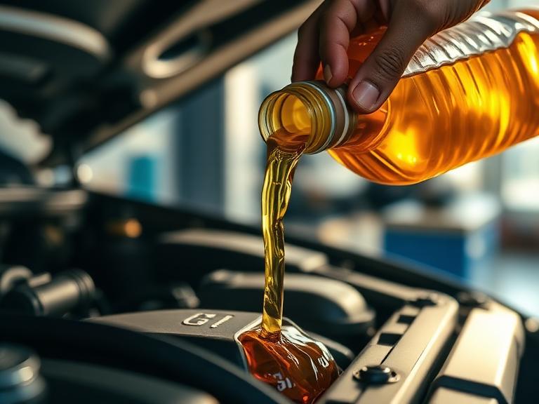Oil change and fluids
